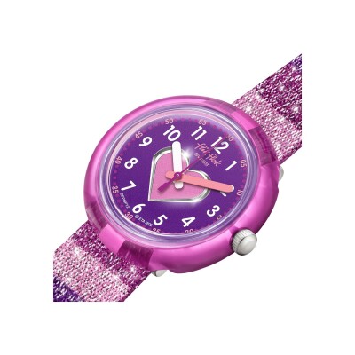 Montre Flik Flak Color My Life Stripy Glitter