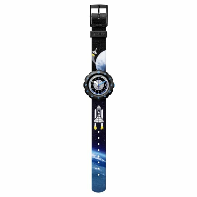 Montre Flik Flak Space Trip Moon and Back