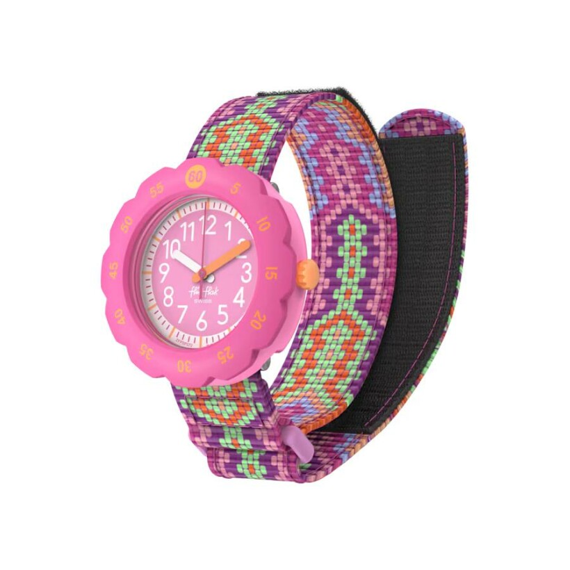 Montre Flik Flak Loop It! Loop in Pink