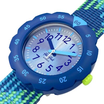 Montre Flik Flak Power Time Loop in Blue