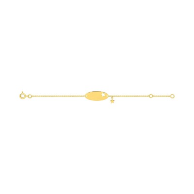 Gourmette Bébé en or jaune