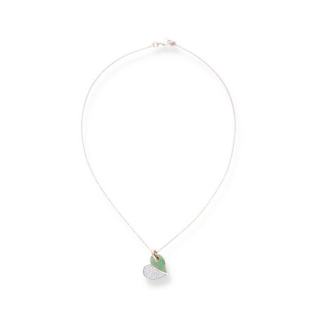 Ferret Coeur Jacking Jade necklace