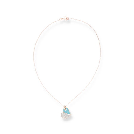 Ferret Coeur Jacking Turquoise Necklace