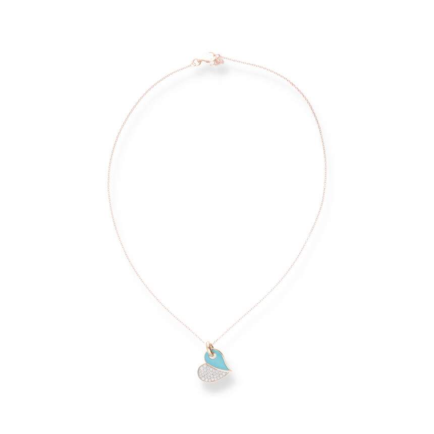 Ferret Coeur Jacking Turquoise Necklace