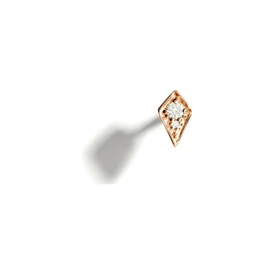 Piercing Statement Stairway en or rose et diamants