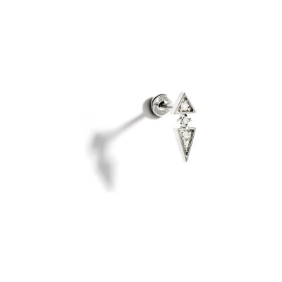 Piercing Statement en or blanc et diamants