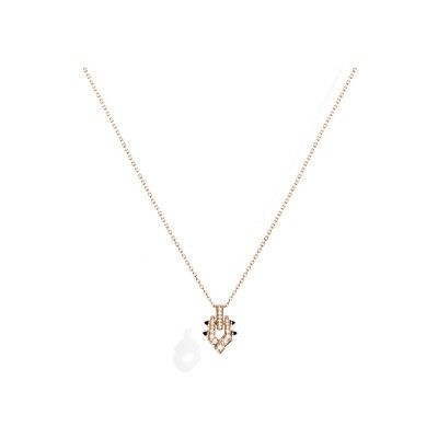 Collier STATEMENT Paris Spike en or rose et diamants