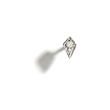 Piercing Statement en or blanc et diamants