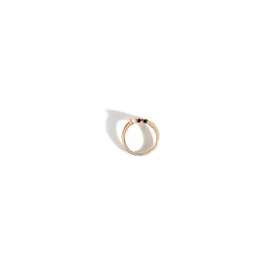 Bague STATEMENT Paris Mini Spike en or rose et diamants
