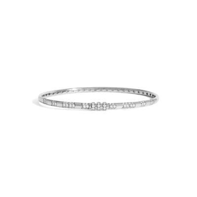 Bracelet STATEMENT Paris Reptile en or blanc et diamants