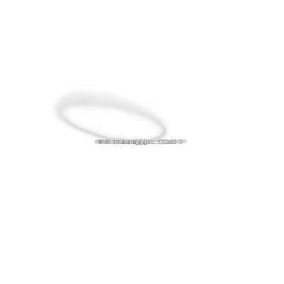 Bracelet STATEMENT Paris Reptile en or blanc et diamants