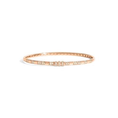 Bracelet STATEMENT Paris Reptile en or rose et diamants