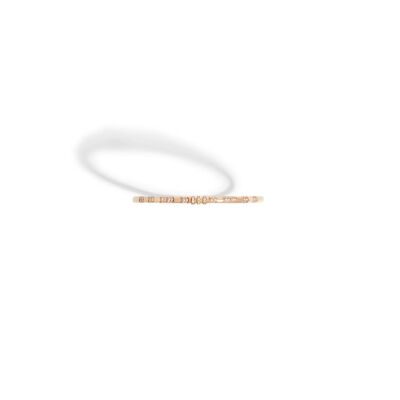 Bracelet STATEMENT Paris Reptile en or rose et diamants
