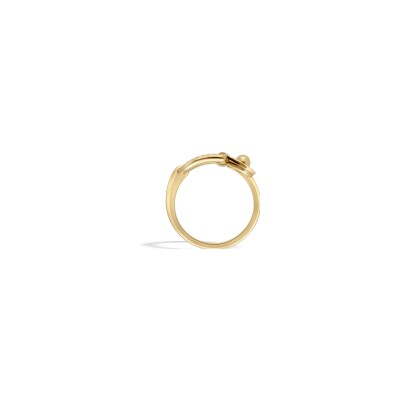 Bague STATEMENT Paris Rivet en or jaune et diamants