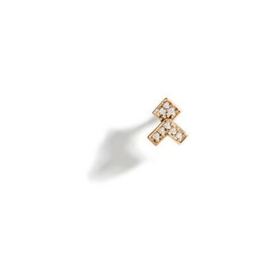 Piercing STATEMENT Paris Rockaway Arrow en or rose et diamants
