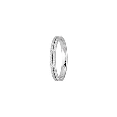 Alliance en or blanc, 2.5mm