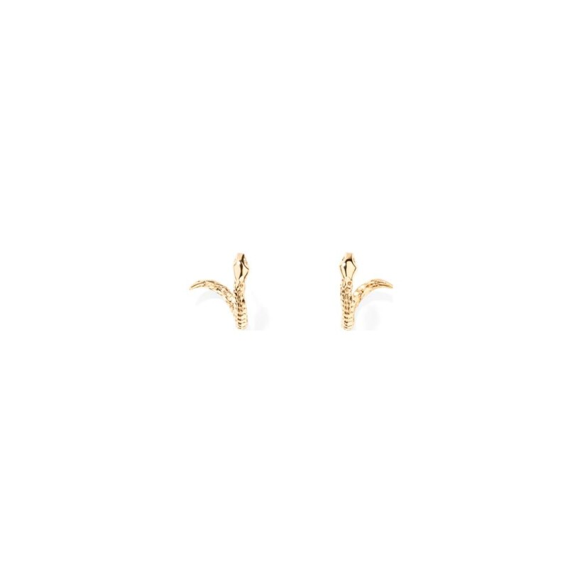 Boucles d'oreilles Aurélie Bidermann Tao en métal doré
