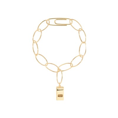 Bracelet Aurélie Bidermann FW 19 en métal doré