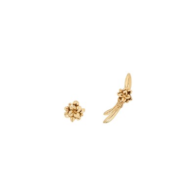 Boucles d'oreilles Aurélie Bidermann Anthos en laiton plaqué or
