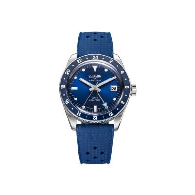 Montre Vulcain Skindiver Nautique Blue 680174B37.BAR254