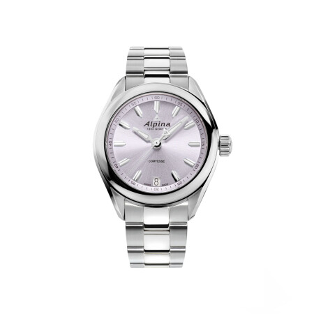 Montre Alpina Comtesse Quartz Blooming Purple