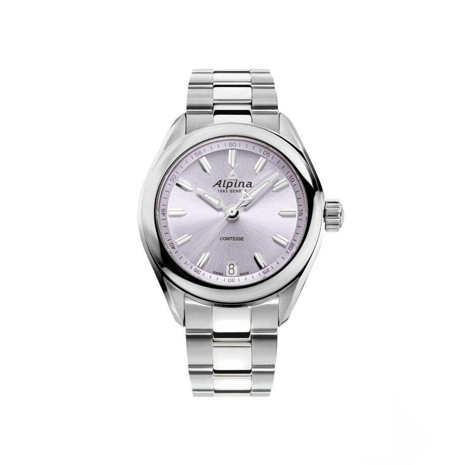 Alpina Comtesse Quartz Blooming Purple watch