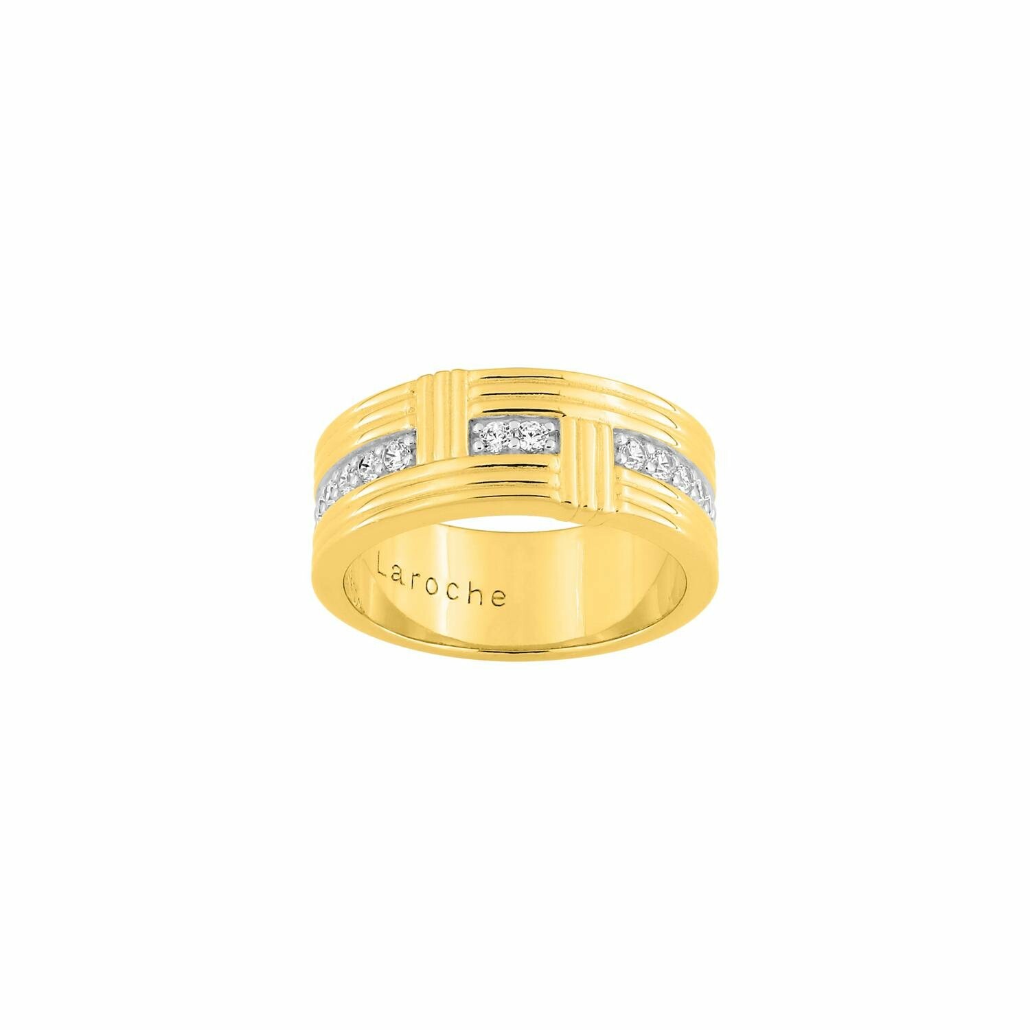Bague Guy Laroche Plaquée Or Neuve - Taille 54, Couleur Dorée - Avec étiquettes