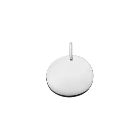 Arthus Bertrand 14mm pendant, white gold