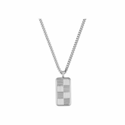 Collier chaîne Guy Laroche en argent et oxydes de zirconium