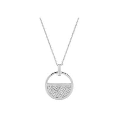 Collier Guy Laroche en argent et oxydes de zirconium