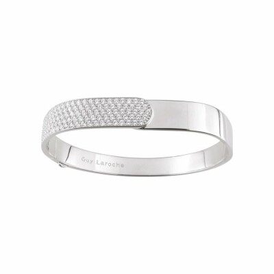 Bracelet Guy Laroche en argent et oxyde de zirconium