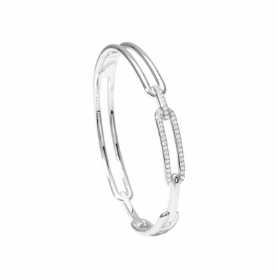 Bracelet Guy Laroche en argent et oxydes de zirconium