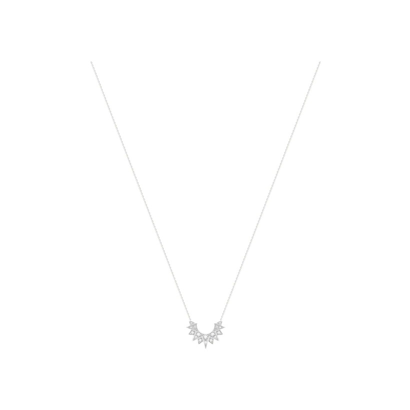 Collier Piaget Sunlight en or blanc et diamants