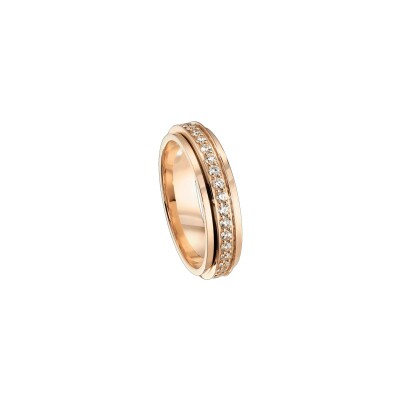 Bague Piaget Possession en or rose et diamants