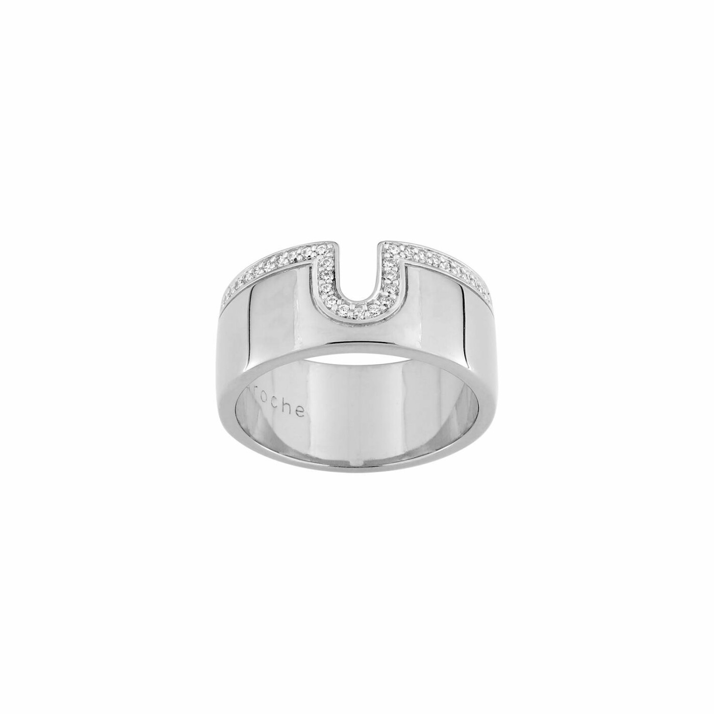 Bague Guy Laroche en argent et oxydes de zirconium