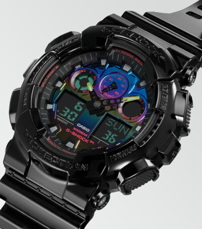 Montre G-Shock  GA-100RGB-1AER