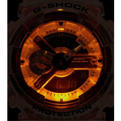 Montre G-Shock Clear Remix 40e anniversaire GA-114RX-7AER