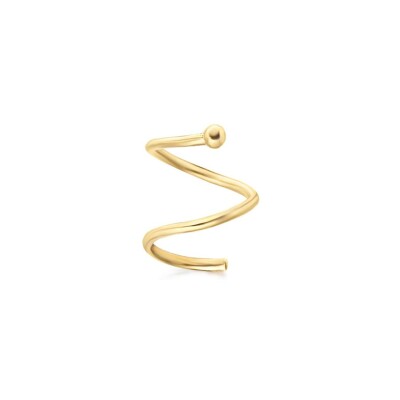 Boucles d'oreilles LECARRÉ en or jaune