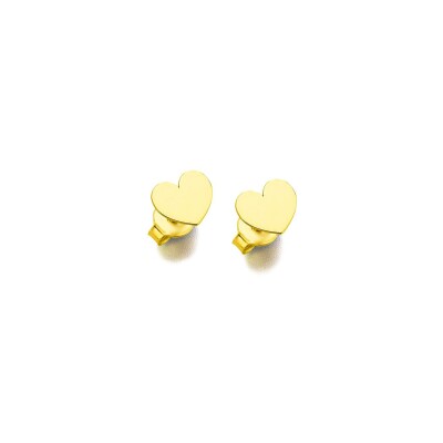 Boucles d'oreilles LECARRÉ en or jaune