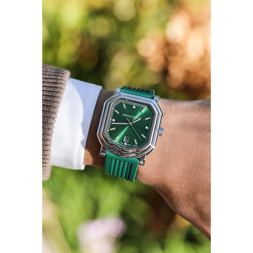 Montre Gerald Charles Maestro 2.0 Ultra-Thin in Emerald Green