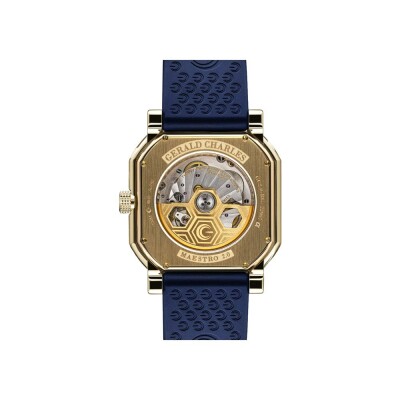 Gerald Charles Maestro 2.0 Ultra-Thin in Rose Gold and Royal Blue watch