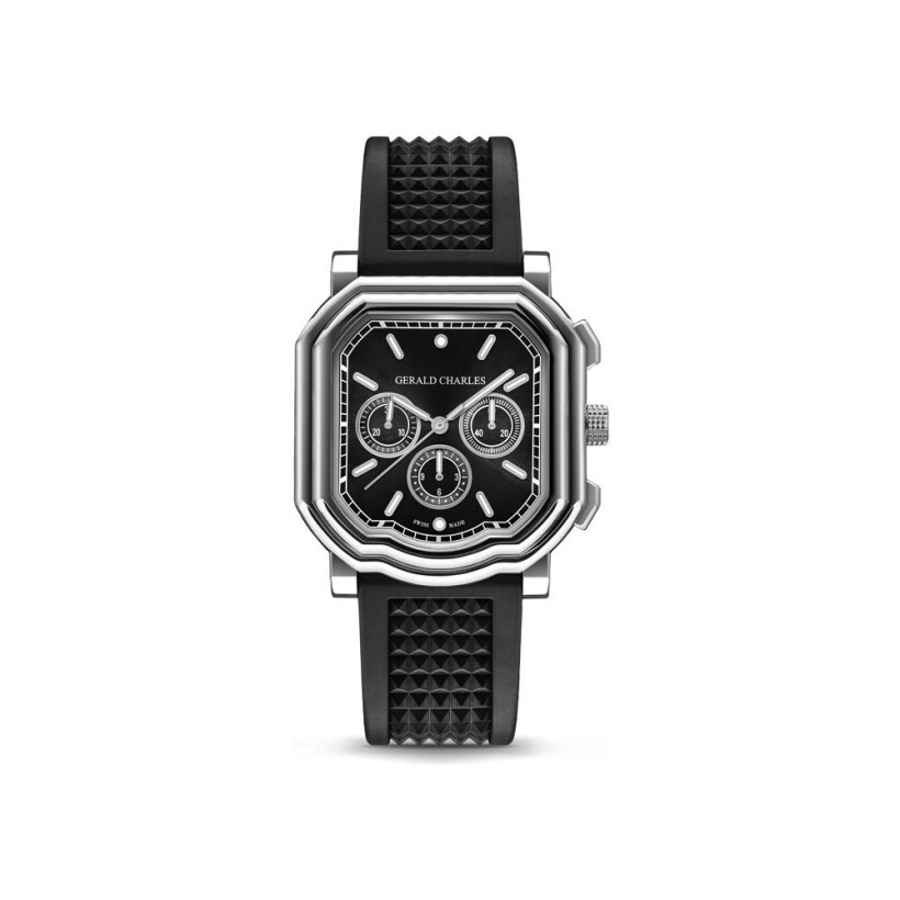 Montre Gerald Charles Maestro 3.0 Chronograph in Timeless Black