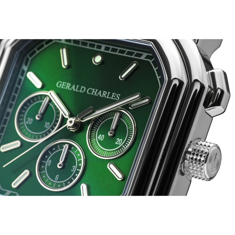 Gerald Charles Maestro 3.0 Chronograph in Emerald Green watch