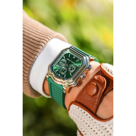 Gerald Charles Maestro 3.0 Chronograph in Emerald Green watch