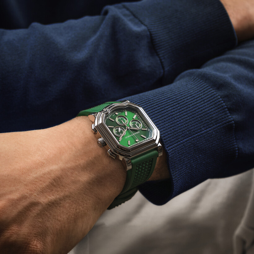 Gerald Charles Maestro 3.0 Chronograph in Emerald Green watch