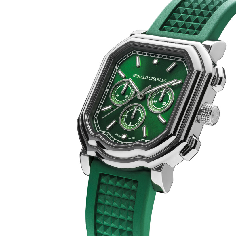 Gerald Charles Maestro 3.0 Chronograph in Emerald Green watch