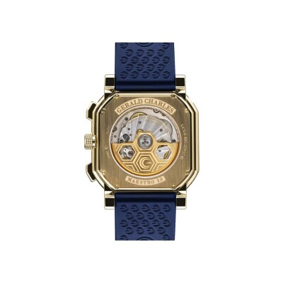 Gerald Charles Maestro 3.0 Chronograph in Rose Gold and Royal Blue watch