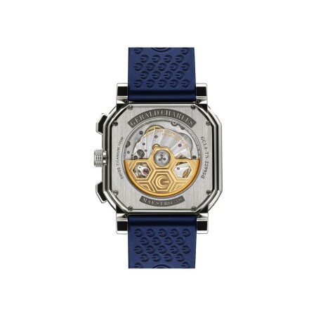 Gerald Charles Maestro 3.0 Chronograph in Titanium and Royal Blue watch