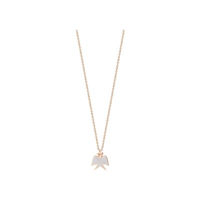 Collier GINETTE NY GEORGIA en or rose et diamants