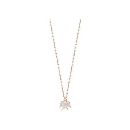 GINETTE NY GEORGIA necklace, rose gold and diamonds